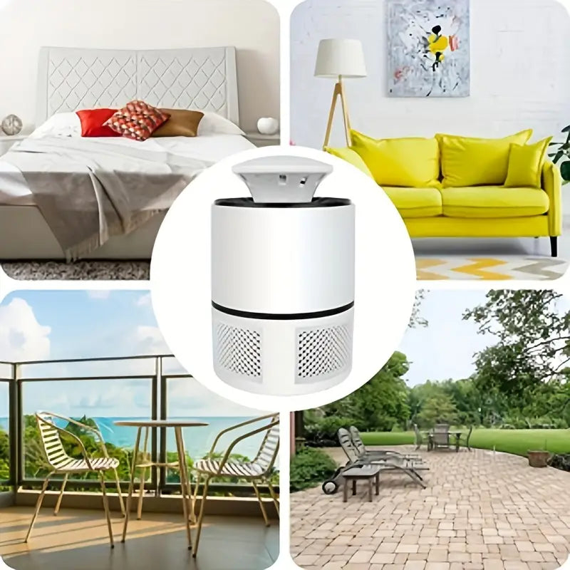 🌟🚫🦟 Lámpara Antimosquitos USB: Protección Silenciosa y Automática para Interior y Exterior 🌿💡