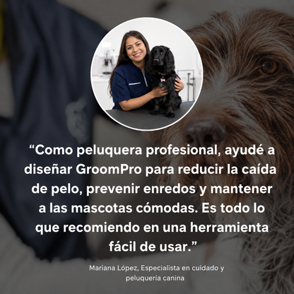 ViresGroom™ Pro - Elimina el pelo muerto donde otros no llegan.