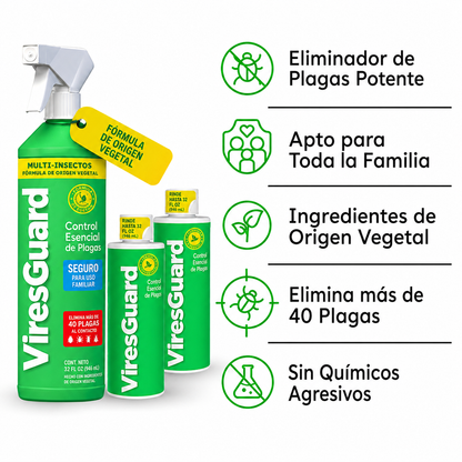 ViresGuard™ Control de Plagas Sin Quimicos