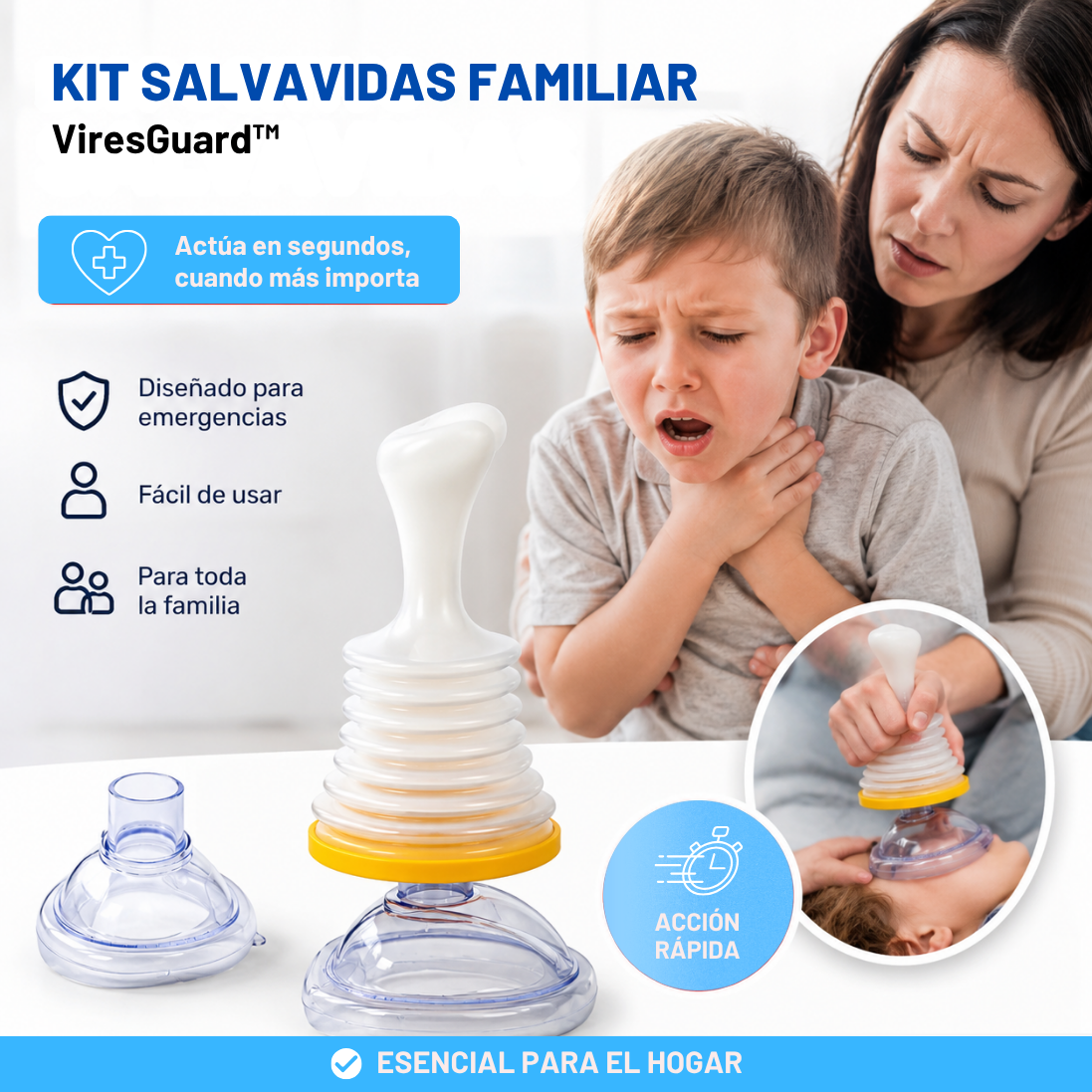 ViresGuard™ Kit Salvavidas Familiar
